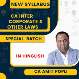 CA Amit Popli CA Inter G1-Corporate &amp; Other Laws [SPECIAL-May'26 Regular Online Classes For CA Inter: Google Drive Classes