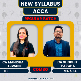 ACCA Knowledge Level–Combo Full Course By ACCA. CA CMA Shobhit Paroha & CA Manisha Tejwani Kabra
