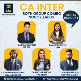 Make Your Own CA Inter New Syllabus Combo With SPC Faculty  (CA Swapnil Patni Classes)