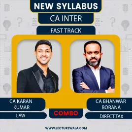 CA Inter Direct Tax &amp; Law (Exam Oriented -Fastrack Batch) For May 26 Exams By CA Bhanwar Borana &amp; CA Karan Kumar