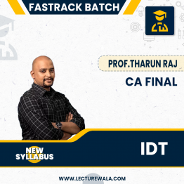 Prof.Tharun Raj IDT