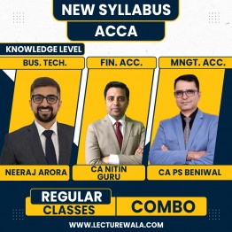 Neeraj Arora, Nitin Guru & P.S. Beniwal Knowledge Level With Registration For ACCA : Google Drive & Android Classes