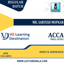 ACCA Skill Level Audit & Assurance (AA/F8): Video Lecture By Mr. Sarvesh Mopkar