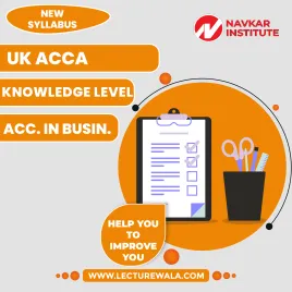 UK ACCA Knowledge Level Accountant in Business (BT) Full Course By Navkar Digital Institute 