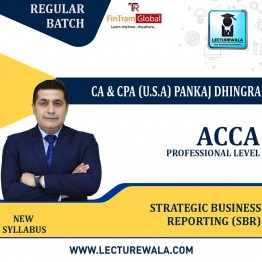 ACCA Professional Level Strategic Business Reporting (SBR) (ENGLISH)Full Course Lectures+ Revision Boot Camp + Study Material By CA & CPA (U.S.A) Pankaj Dhingra (For Sep-22, Dec-22, March-23, June-23)
