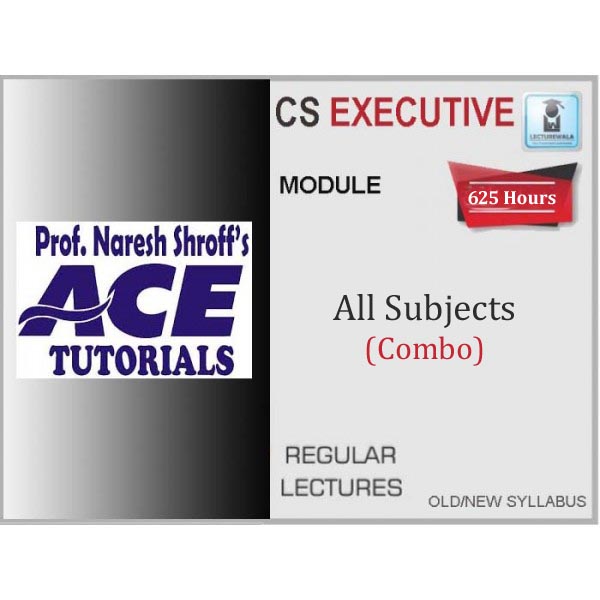 CS Executive All Subject Combo Regular Course :By Ace Tutorial : Online Classes 