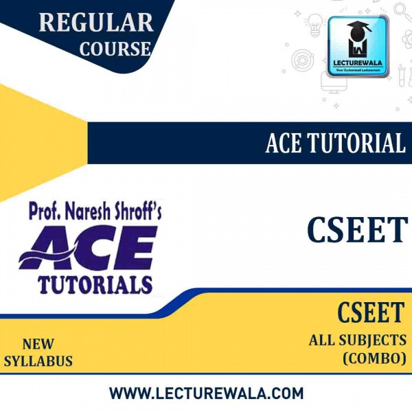 CS executive entrance test All Subject (CSEET) Combo Regular Course :By Ace Tutorial : Online Classes