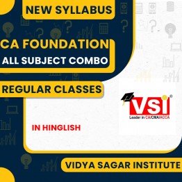 CA Foundation Combo By VSI Classes