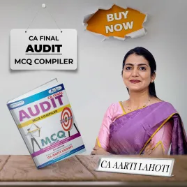 CA Aarti Lahoti Advanced Auditing MCQ Compiler Book Set For CA Final