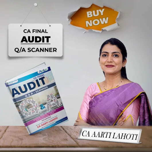 CA Final Audit ⁠Q & A Scanner (5th Edition) by CA Aarti Lahoti