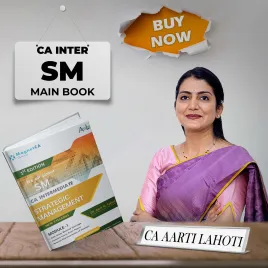 CA Aarti Lahoti Strategic Management Book For CA Inter : Study Material