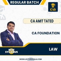 CA Foundation LAW BY CA CS AMIT TATED