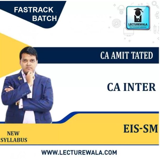 CA Inter  Eis-Sm FASTRACK Course By CA Amit Tated : Pen Drive / Online Classes