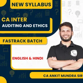 CA Inter Udesh Fastrack May 2026 : Auditing and Ethics (Group 2)