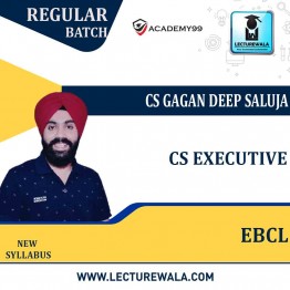 CS Executive  Economics Business And Commercial Law New Syllabus Regular Course : Video Lecture + Study Material by CS Gagan Deep Saluja (For Dec 2021, June 2022, Dec 2022)