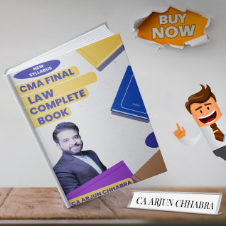 CMA FINAL CORPORATE AND ECONOMIC LAW BOOK SET By CS LLM Arjun Chhabra : Study Material