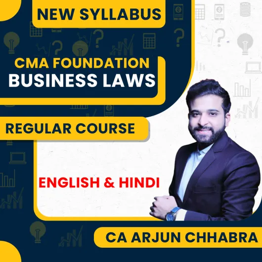 CS LLM Arjun Chhabra Business Laws and Business Communication Regular Online Classes For CMA Foundation: Google Drive Online Classes