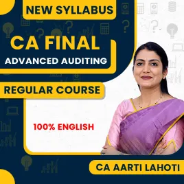  CA Aarti Lahoti Audit English Regular Online Classes For CA Final 