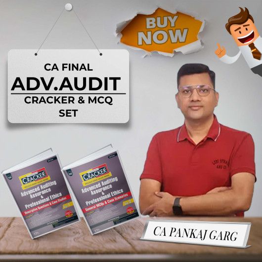 CA Pankaj Garg Advanced Auditing Cracker Book 16th Edition For CA Final: Study Material CA Pankaj Garg Advanced Auditing Cracker Book 16th Edition For CA Final: Study Material