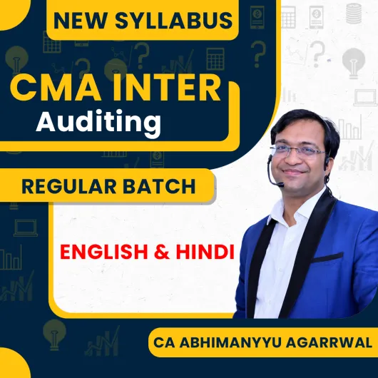 CA Abhimanyyu Agarrwal By Corporate Auditing Regular Online Classes For CMA Inter Abhimanyyu Agarrwal Classes CA Abhimanyyu Agarrwal By Corporate Auditing Regular Online Classes For CMA Inter Abhimanyyu Agarrwal Classes