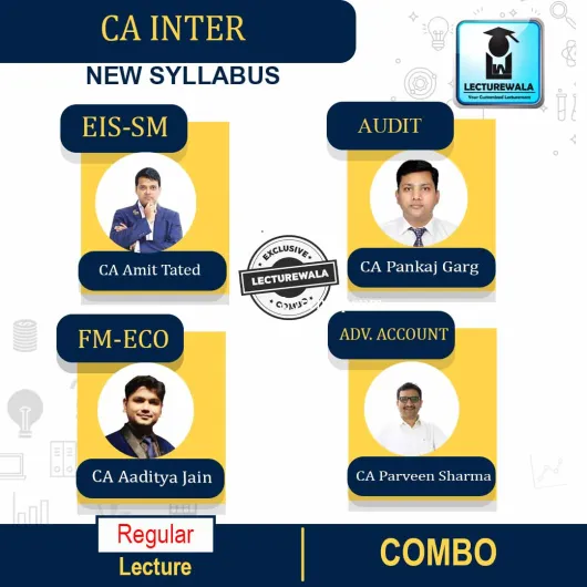 CA inter Group 2 combo .Regular Course By CA PARVEEN SHARMA & CA Pankaj Garge CA AADITYA JAIN & Amit Tated : Pen drive / online classes. CA inter Group 2 combo .Regular Course By CA PARVEEN SHARMA & CA Pankaj Garge CA AADITYA JAIN & Amit Tated : Pen drive / online classes.