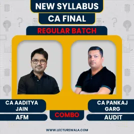 CA Final AFM and Audit Full Course Combo By CA Aaditya Jain and CA Pankaj Garg CA Final AFM and Audit Full Course Combo By CA Aaditya Jain and CA Pankaj Garg