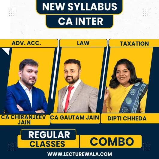 CA Inter – Group 1 Combo All Subjects (Regular Course)