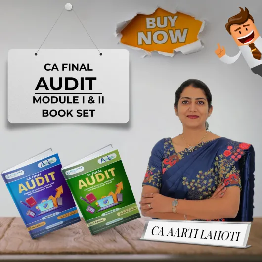 CA Aarti Lahoti Advanced Auditing and Professional Ethics Book Set For CA Final