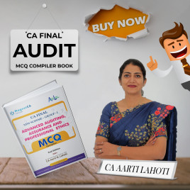 CA Aarti Lahoti Advanced Auditing & Professional Ethics MCQ Compiler Book Set For CA Final CA Aarti Lahoti Advanced Auditing & Professional Ethics MCQ Compiler Book Set For CA Final