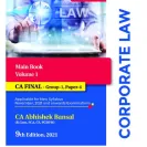 CA Final Law Main Book By CA Abhishek Bansal : Study Material.