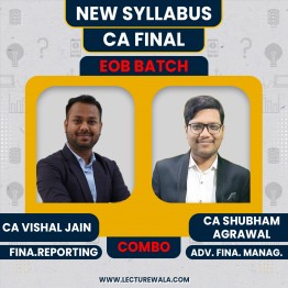 Lets Learn India's Combo for CA Final 