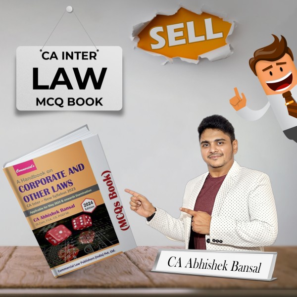 CA Abhishek Bansal Corporate & Other Laws MCQ Book For CA Inter : Online Study Material.