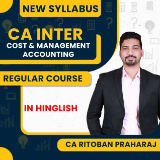 CA Ritoban Praharaj Cost and Management Accounting Regular Batch In Hinglish For CA Inter CA Ritoban Praharaj Cost and Management Accounting Regular Batch In Hinglish For CA Inter