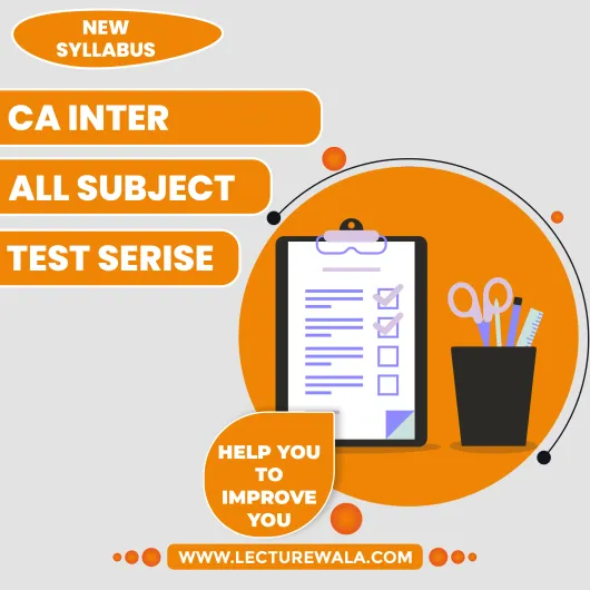 CA Inter Subject Wise Test Series - Sep 26 Exams