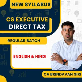 CS Executive New Syllabus DT Regular Course By CA Brindavan Giri: Pen drive / Google drive.