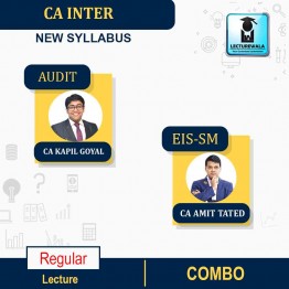 CA Inter Audit & EIS-SM New Syllabus Regular Course Combo by CA Kapil Goyal and CA Amit Tated : Pen Drive / Online Calsses