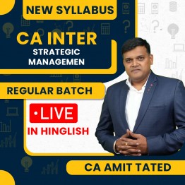 CA Amit Tated CA Inter Strategic Management