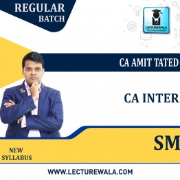 CA Inter  Sm Regular Course :By CA Amit Tated : Pen Drive / Online Classes