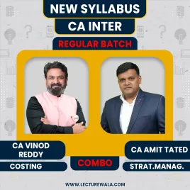 CA Vinod Reddy Costing &amp; CA Amit Tated SM Regular Online Classes For CA Inter