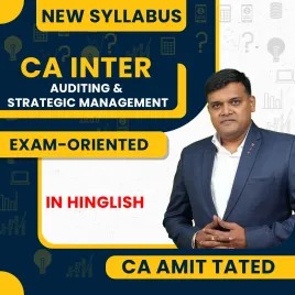 CA Inter Audit & SM New Exam Oriented Platinum Batch by CA Amit Tated CA Inter Audit & SM New Exam Oriented Platinum Batch by CA Amit Tated