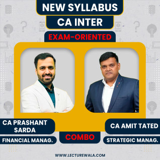 CA Prashant Sarda Financial Management CA Amit Tated Strategic Management Exam-Oriented Batch For CA Inter CA Prashant Sarda Financial Management CA Amit Tated Strategic Management Exam-Oriented Batch For CA Inter