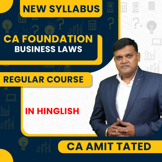 CA Foundation LAW BY CA CS AMIT TATED NEW SYLLABUS : Google Drive and Pandrive