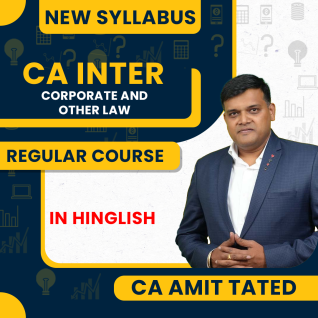CA INTER - PAPER-2 LAW BY CA CS AMIT TATED (NEW SYLLABUS : Pen Drive / Google Drive / Live CA INTER - PAPER-2 LAW BY CA CS AMIT TATED (NEW SYLLABUS : Pen Drive / Google Drive / Live