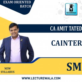 CA Inter Sm FASTRACK Course :By CA Amit Tated : Pen Drive Online Classes