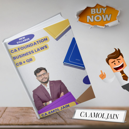 CA Amol Jain Business Laws One Stop Solution Question & Concept Bank For CA Foundation