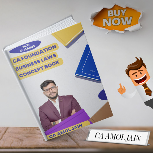 CA Amol Jain Business Laws One Stop Solution Concept Bank For CA Foundation