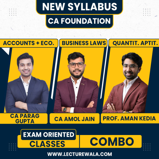 Vsmart Academy All Subject Exam Oriented Classes For CA Foundation