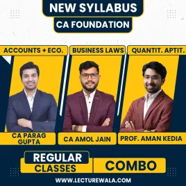 Vsmart Academy All Subject Live Regular Online Classes For CA Foundation