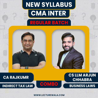 CS LLM Arjun Chhabra Law & CA Rajkumar IDT COMBO For CMA Inter : Google Drive Classes