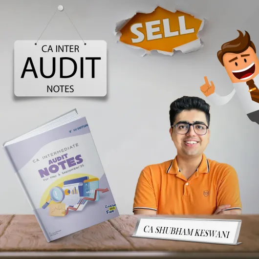 CA Inter Audit Notes New Syllabus By CA Shubham Keswani 